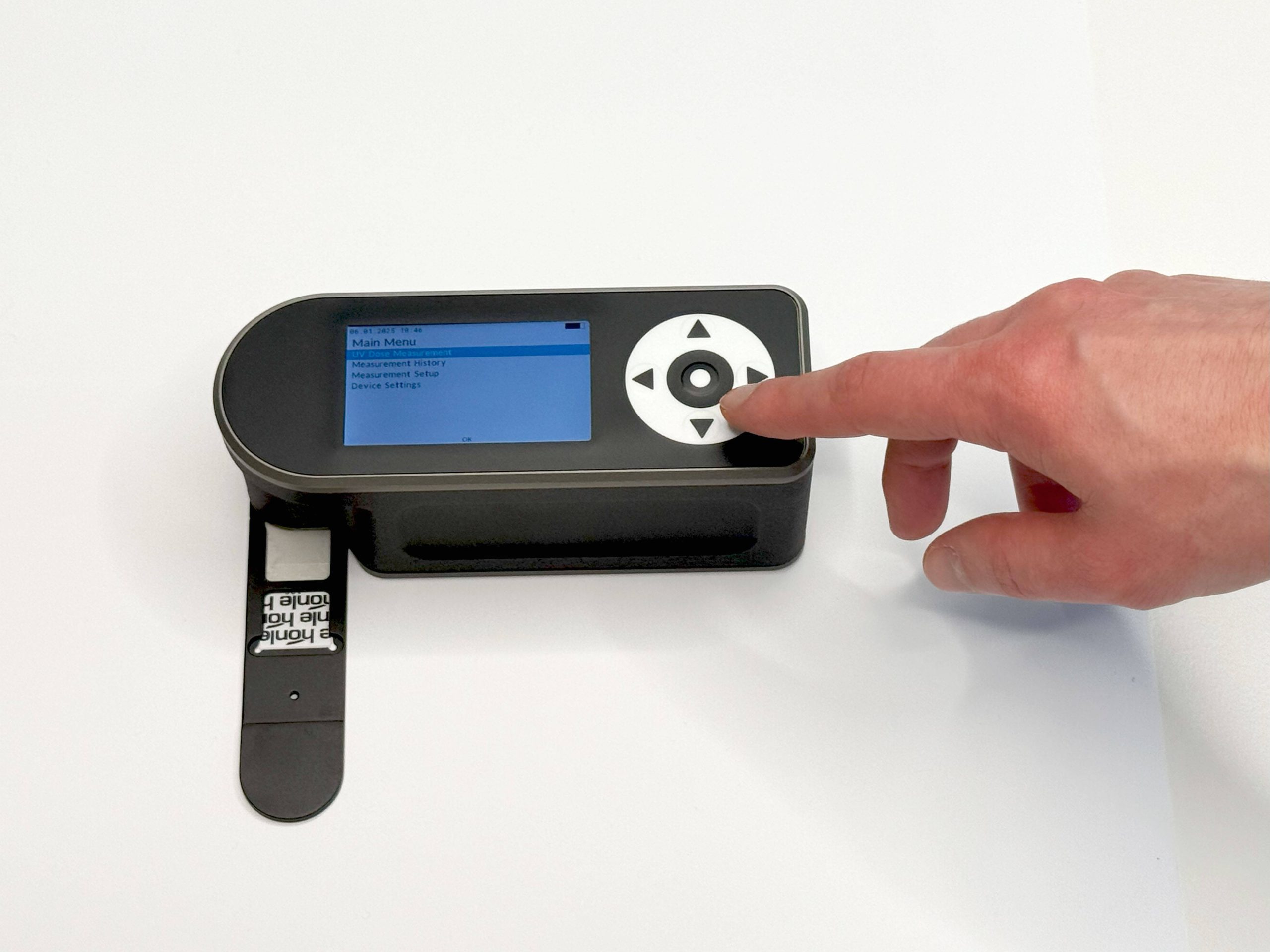 UV Scan MACS Dose measurement Dosismessung