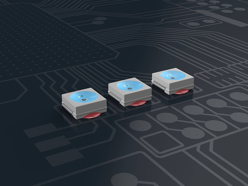 Attaching LEDs on a PCB